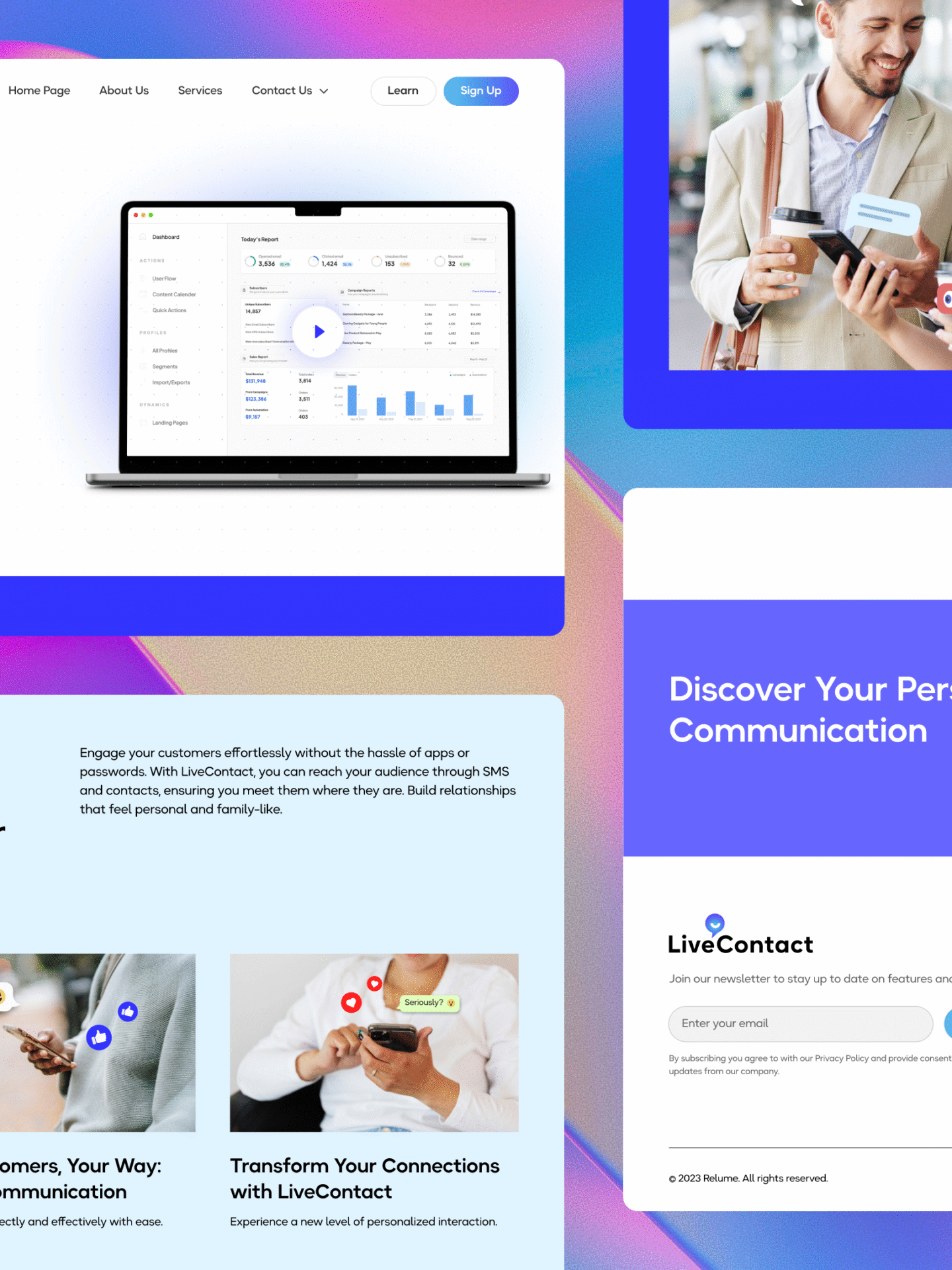 Homepage 23 Designrys Unlimited Graphic Design live-contact